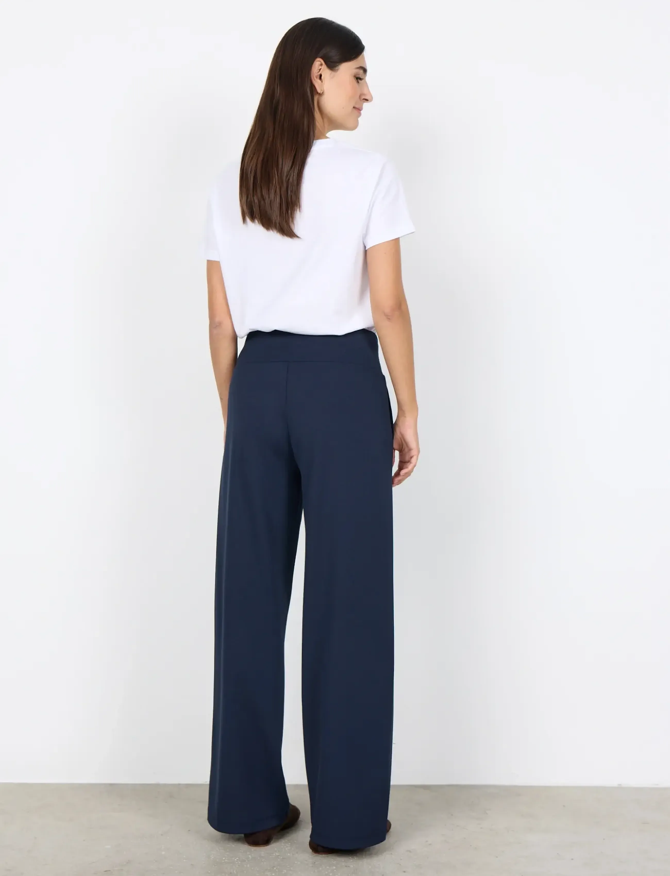 Soyaconcept - SC-SIHAM - vida byxor - navy - 3