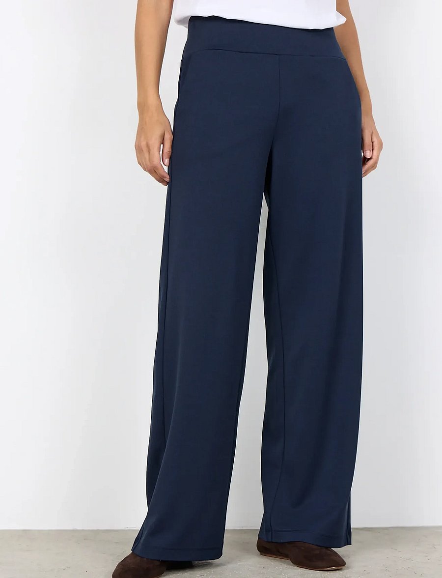 Soyaconcept - SC-SIHAM - laia säärega püksid - navy - 4