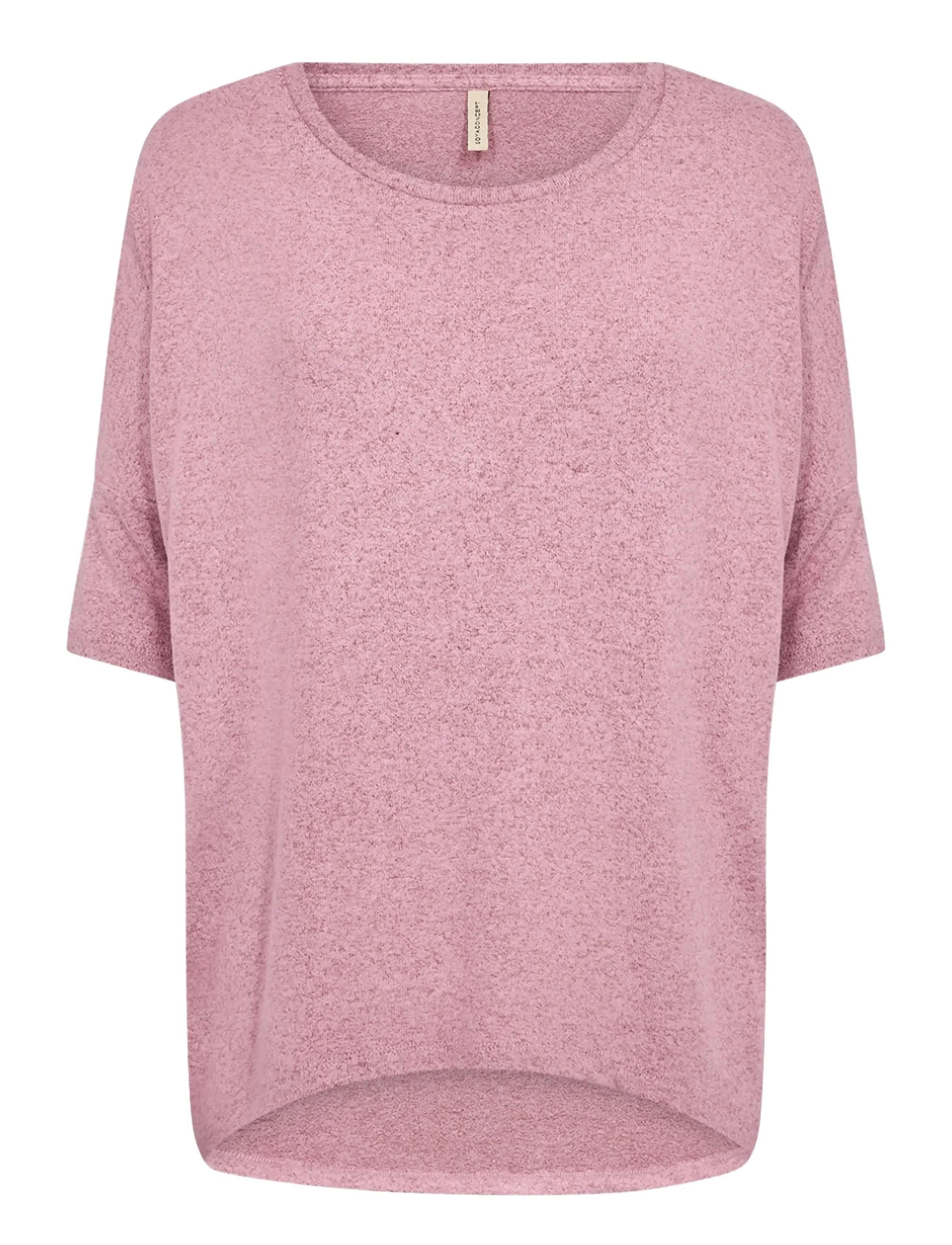 Soyaconcept SC-BIARA - T-shirts & Tops - 94661 MAUVE ORCHID MEL / pink/rose