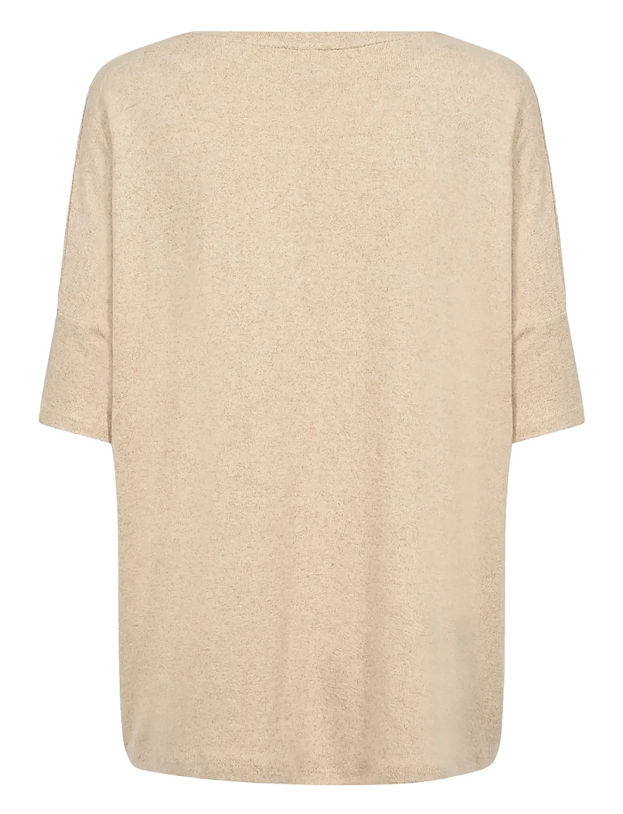 Soyaconcept - SC-BIARA - t-shirts - 98008 sand melange - 2