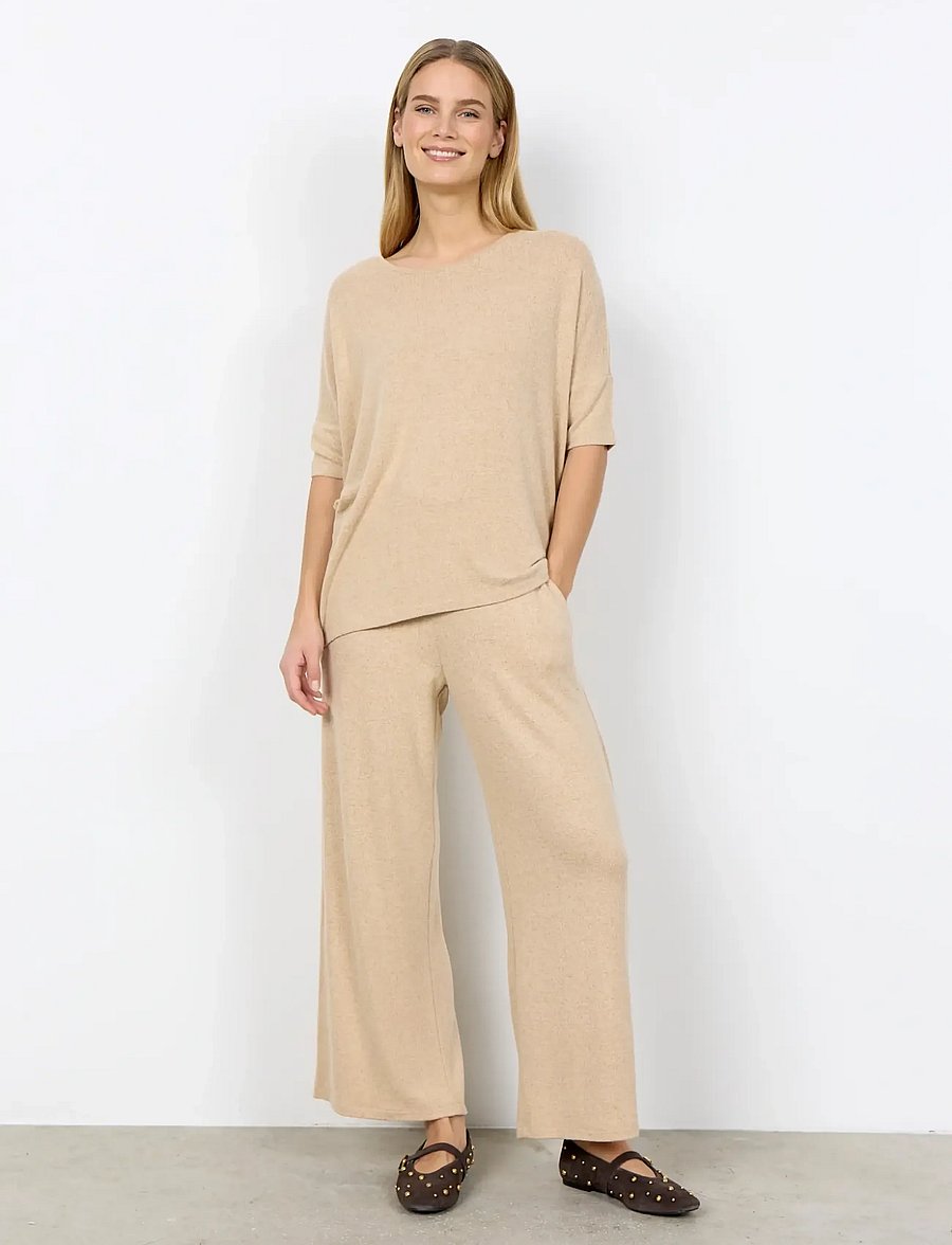 Soyaconcept - SC-BIARA - t-shirts - 98008 sand melange - 4