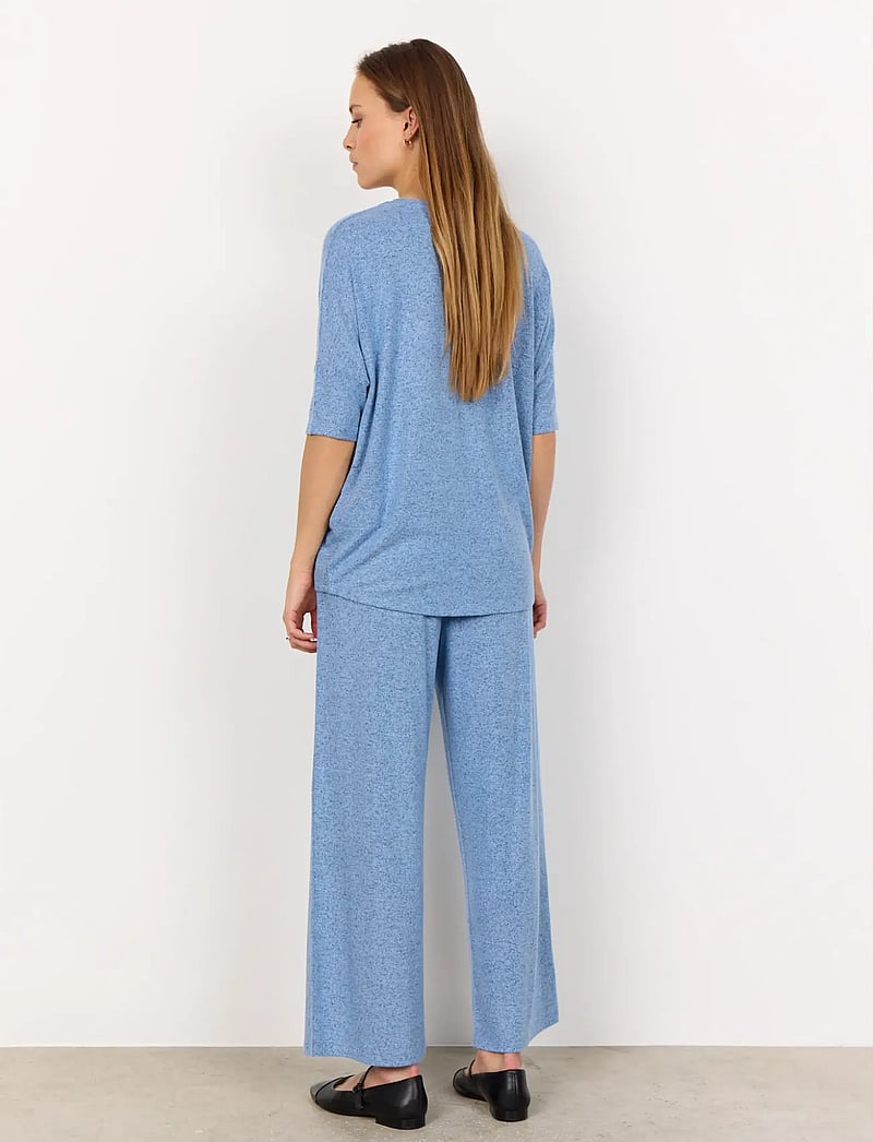 Soyaconcept - SC-BIARA - t-shirts - air blue melange - 5