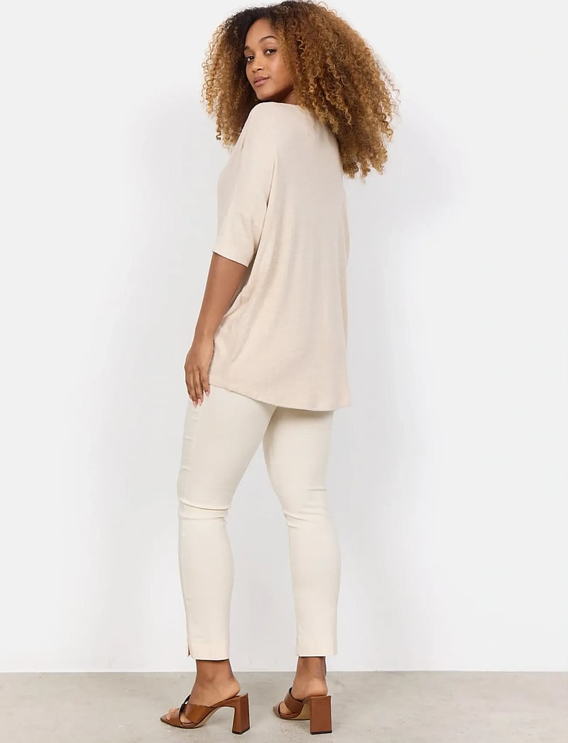 Soyaconcept - SC-BIARA - t-shirts - cream melange - 3