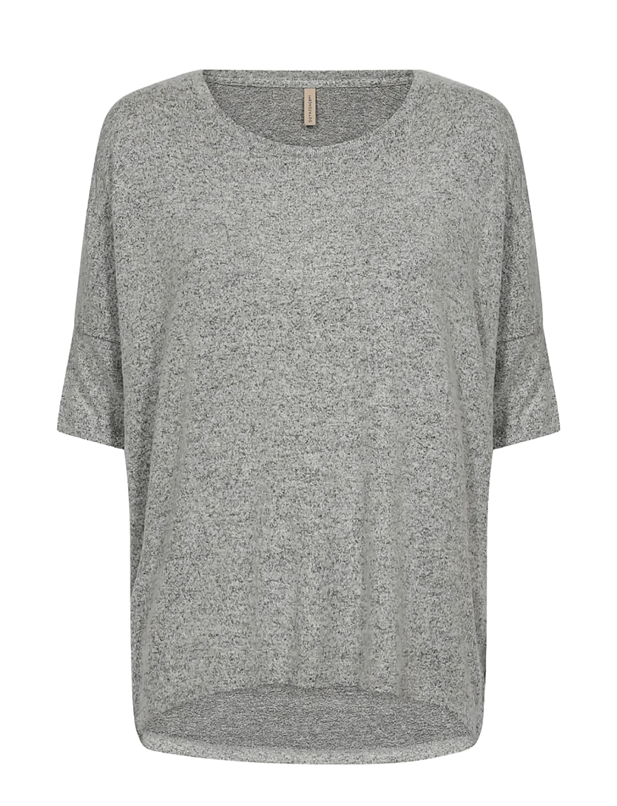 Soyaconcept - SC-BIARA - t-särgid - lt grey melange - 1