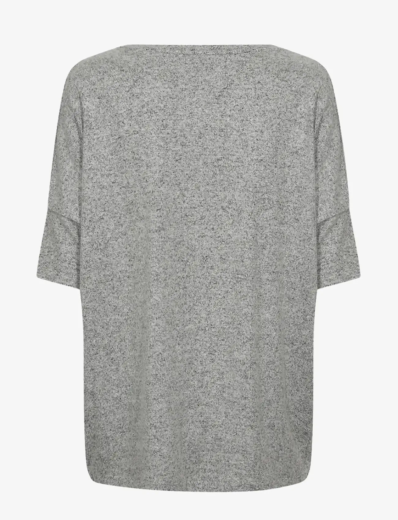 Soyaconcept - SC-BIARA - t-shirts - lt grey melange - 2