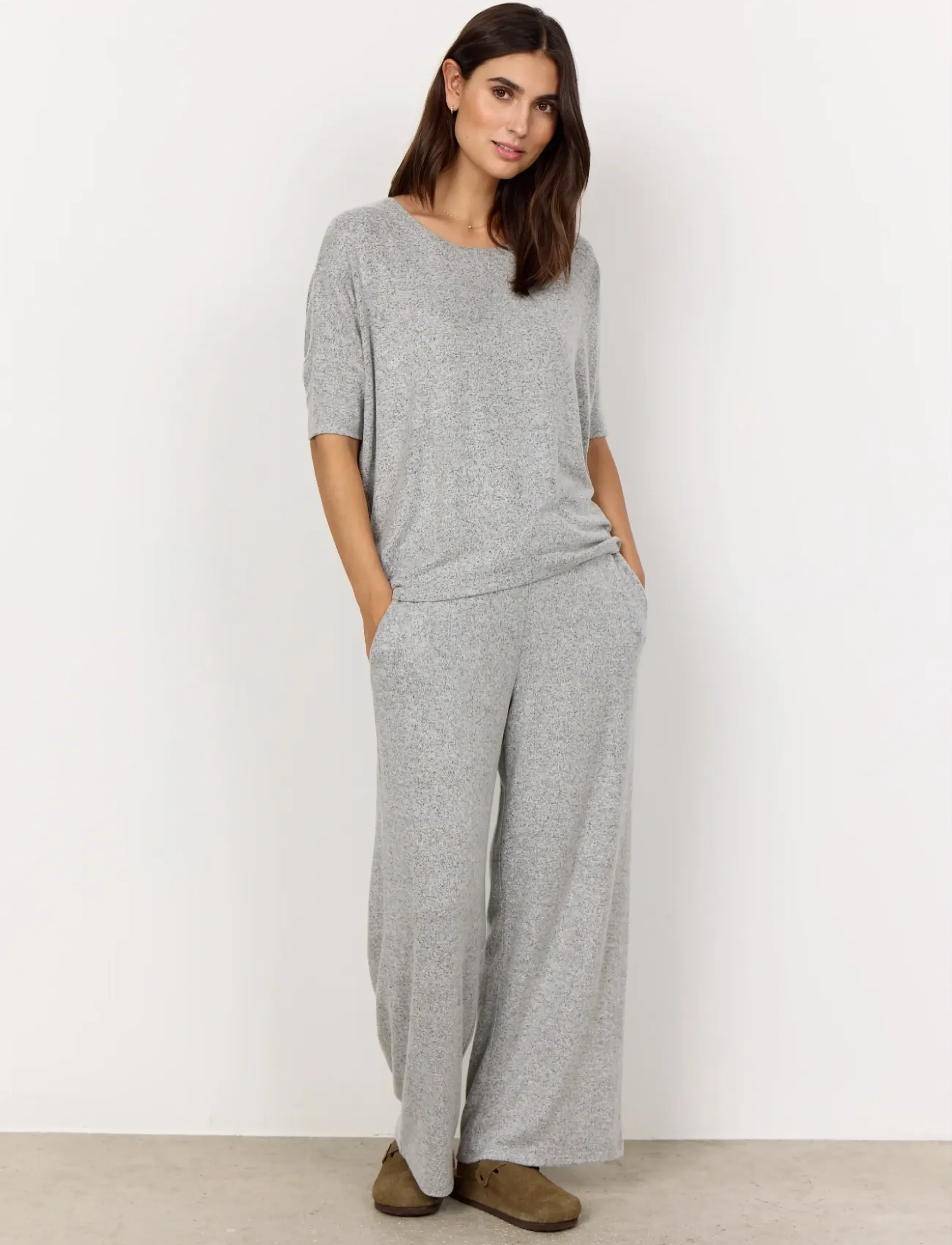 Soyaconcept - SC-BIARA - t-särgid - lt grey melange - 4