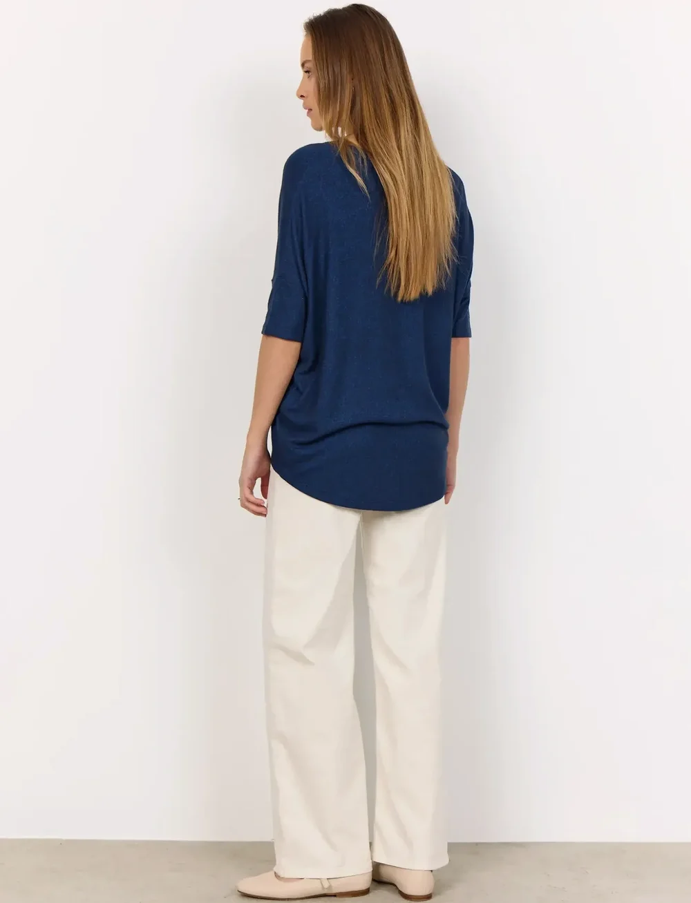 Soyaconcept - SC-BIARA - t-shirts - navy melange - 3