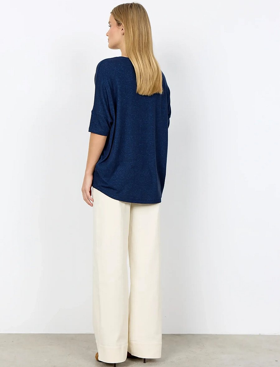 Soyaconcept - SC-BIARA - t-särgid - navy melange - 3