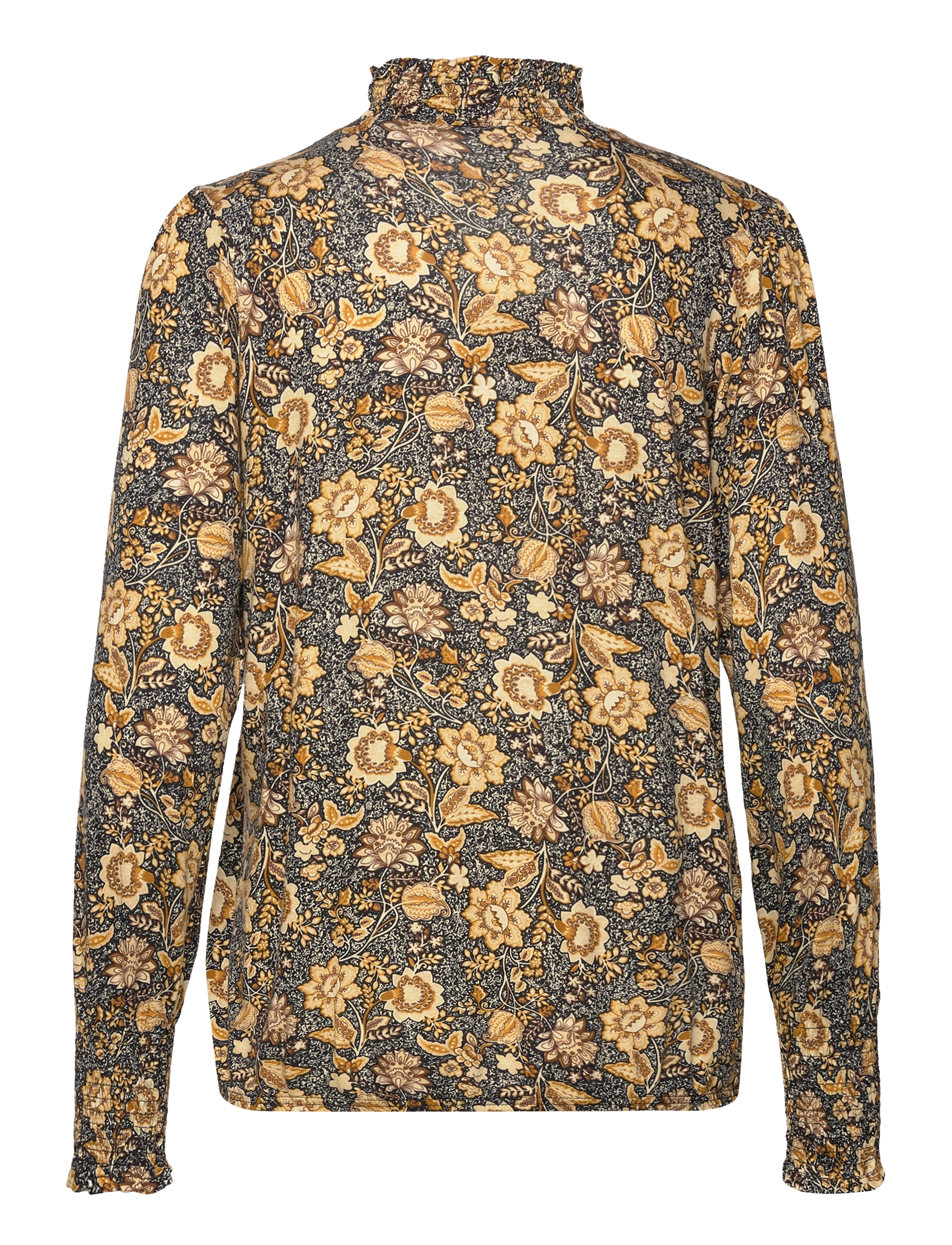 Soyaconcept - SC-FELICITY AOP - langærmede bluser - black combi - 2