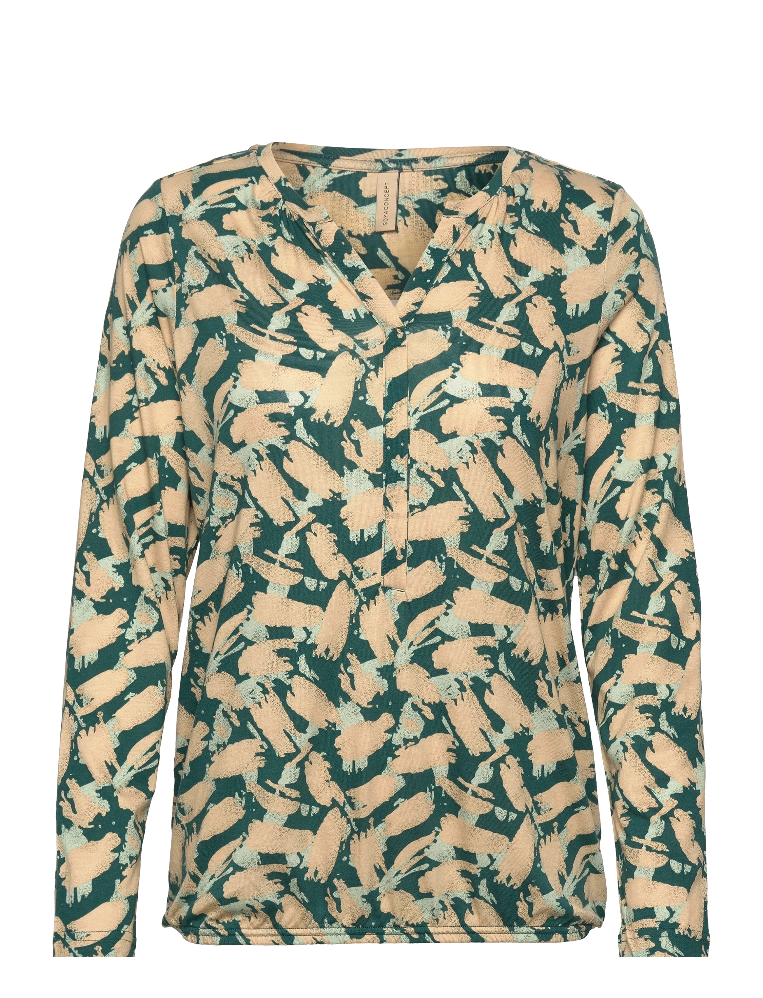 Soyaconcept SC-FELICITY AOP - Bluser - SHADY GREEN COMBI / green