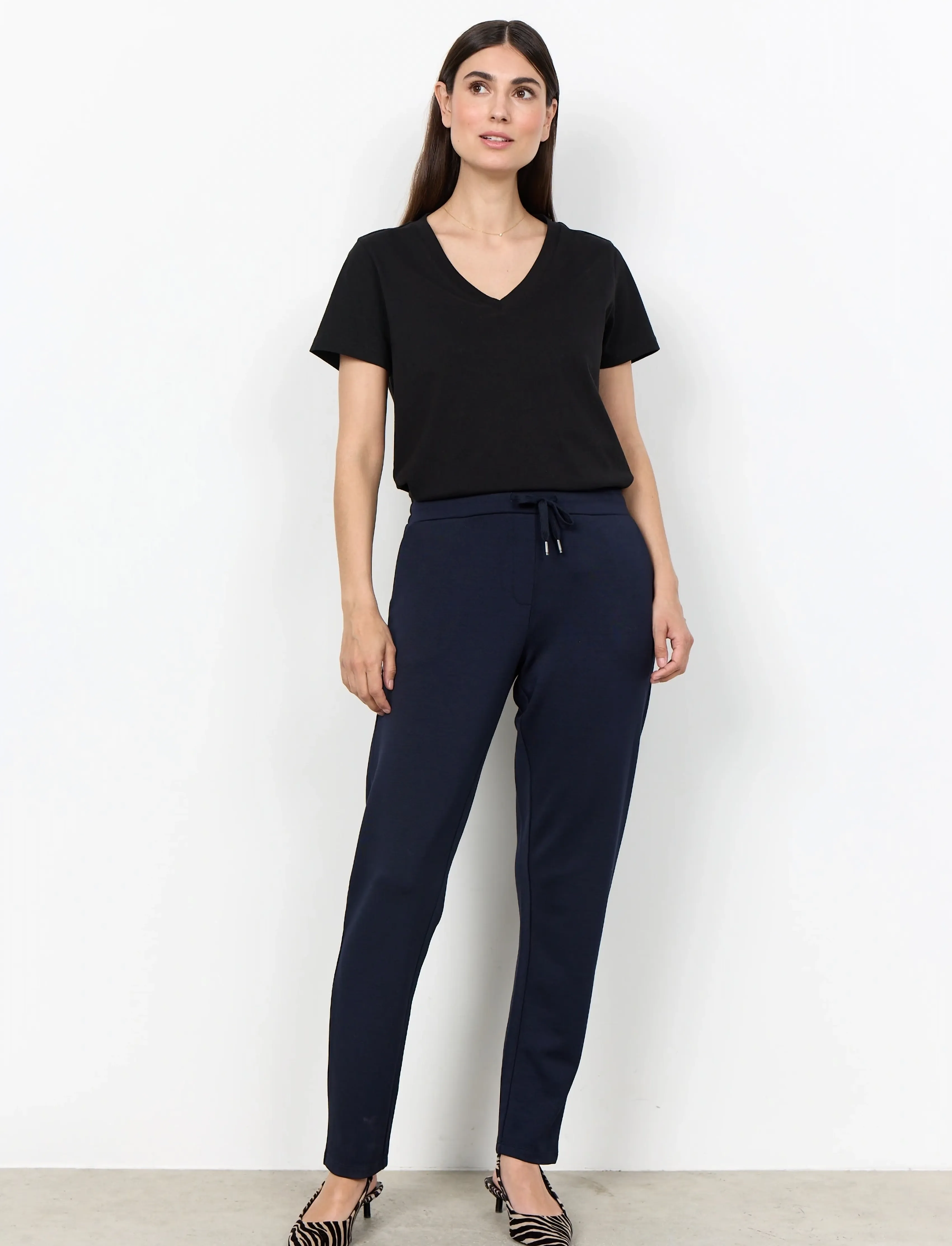 Soyaconcept Sc-Banu, XXL, Navy, Bukser > Joggers, Dame
