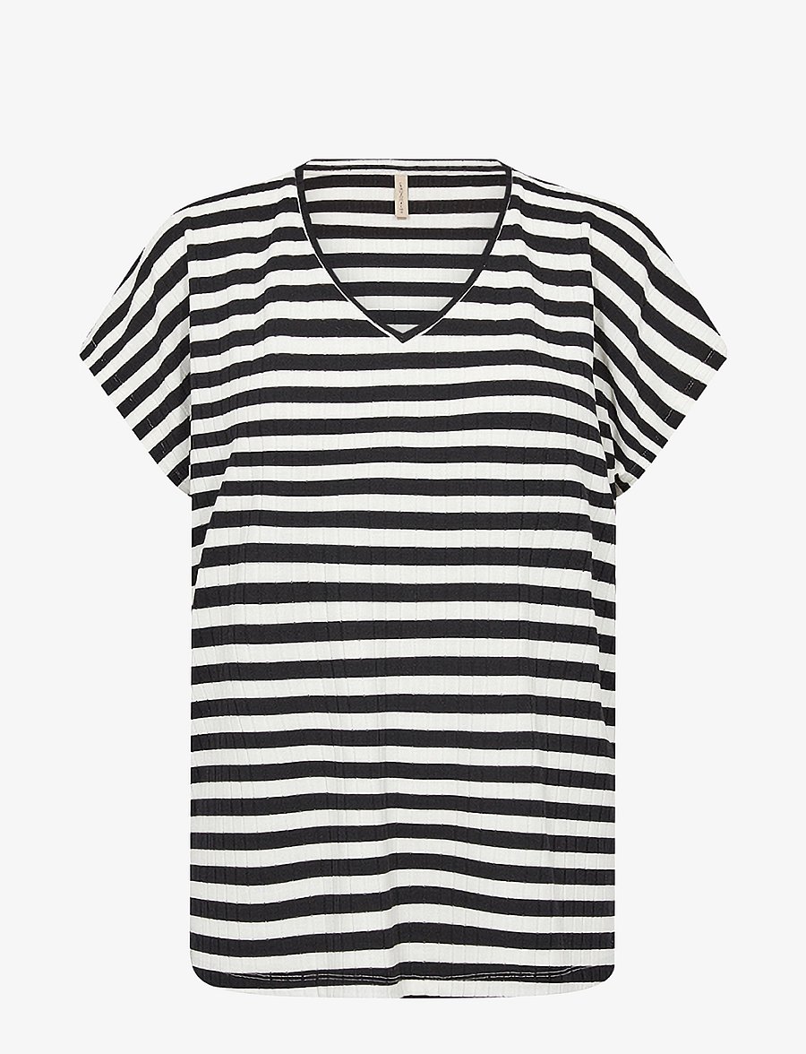 Soyaconcept - SC-KAIZA - t-shirts - black combi - 1