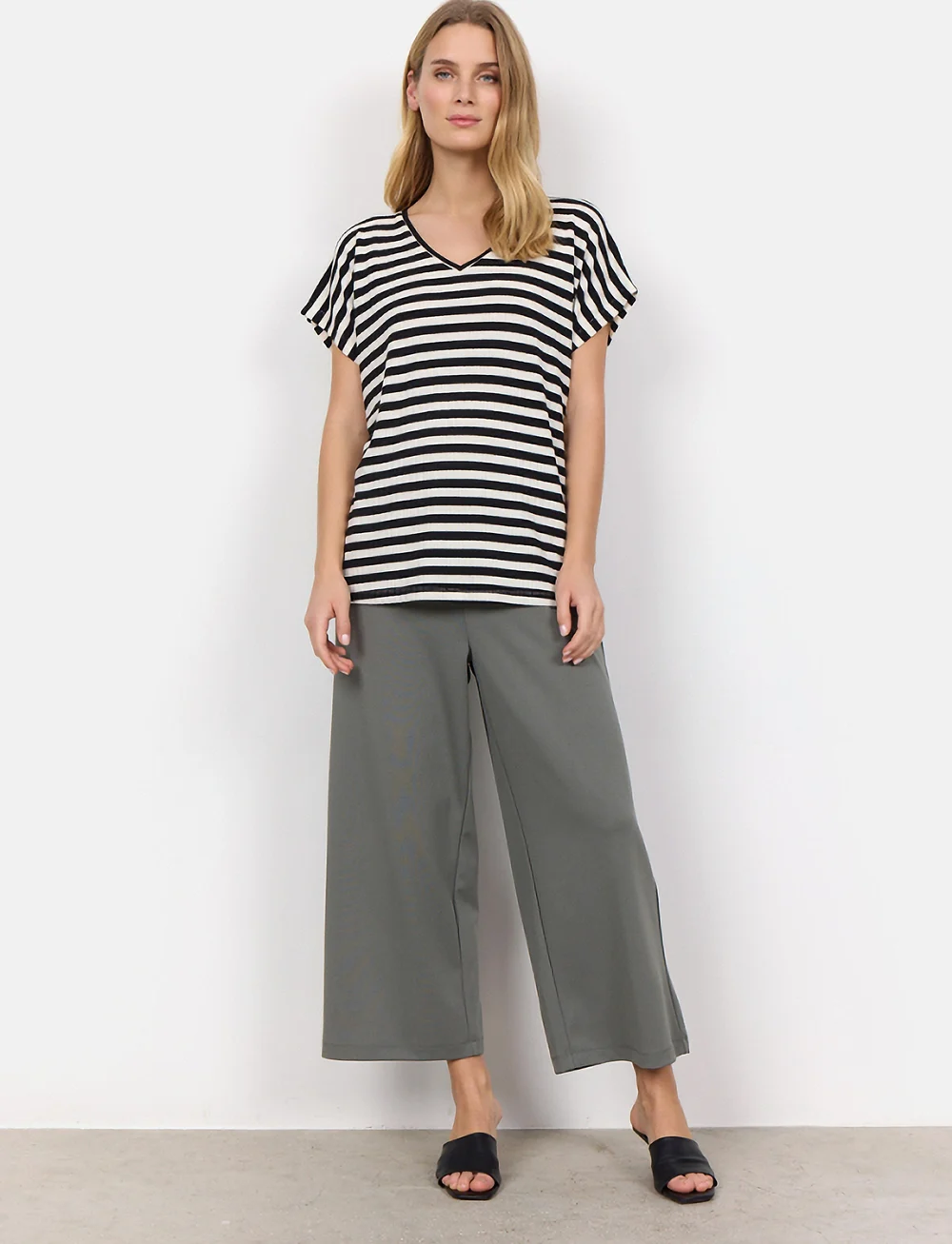 Soyaconcept - SC-KAIZA - t-shirt & tops - black combi - 3