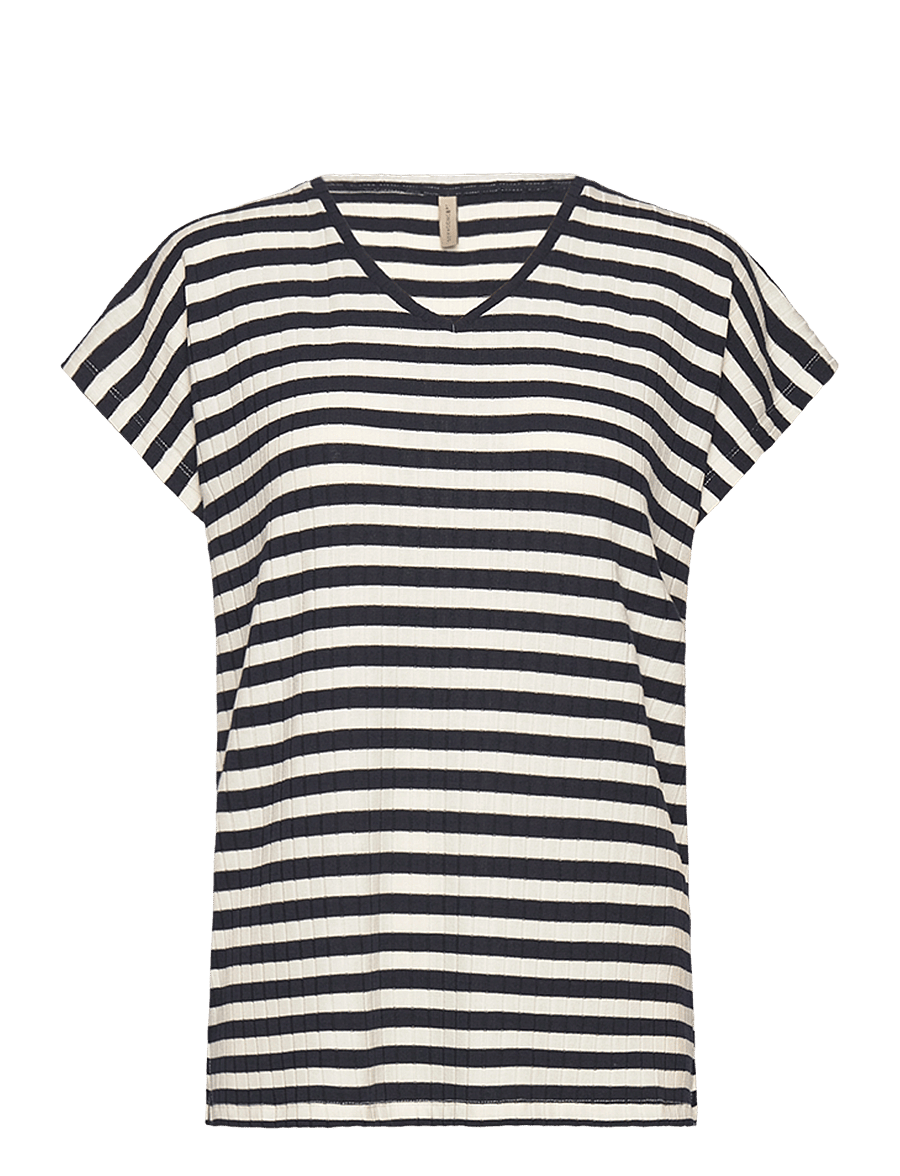 Soyaconcept - SC-KAIZA - t-shirts - navy combi - 1