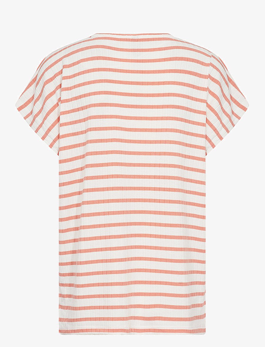 Soyaconcept - SC-KAIZA - t-shirts - peach combi - 2