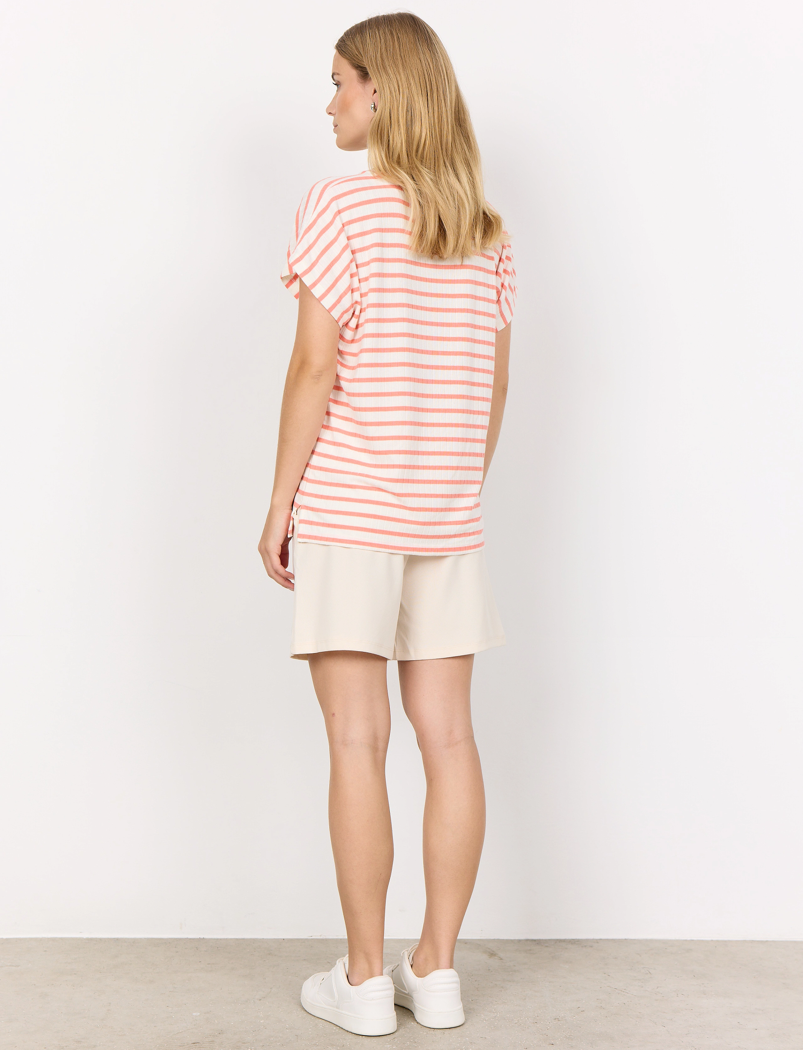 Soyaconcept - SC-KAIZA - t-shirts - peach combi - 3