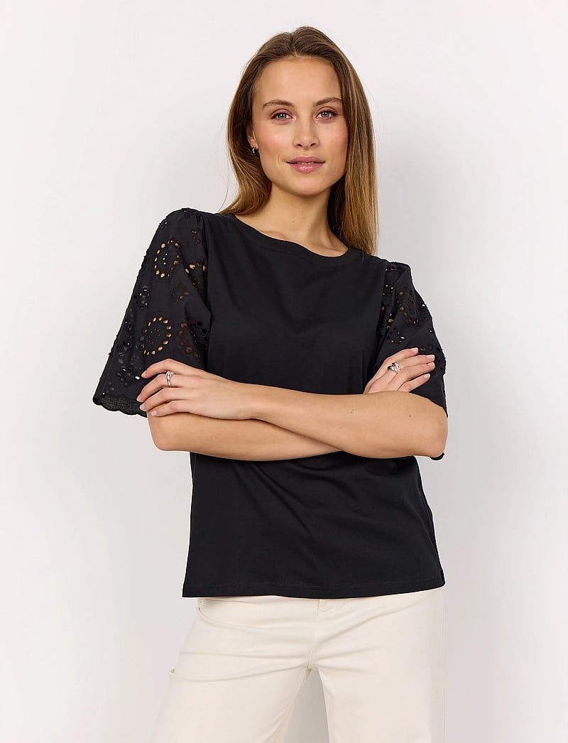 Soyaconcept - SC-LORAINE - t-shirts - black - 0