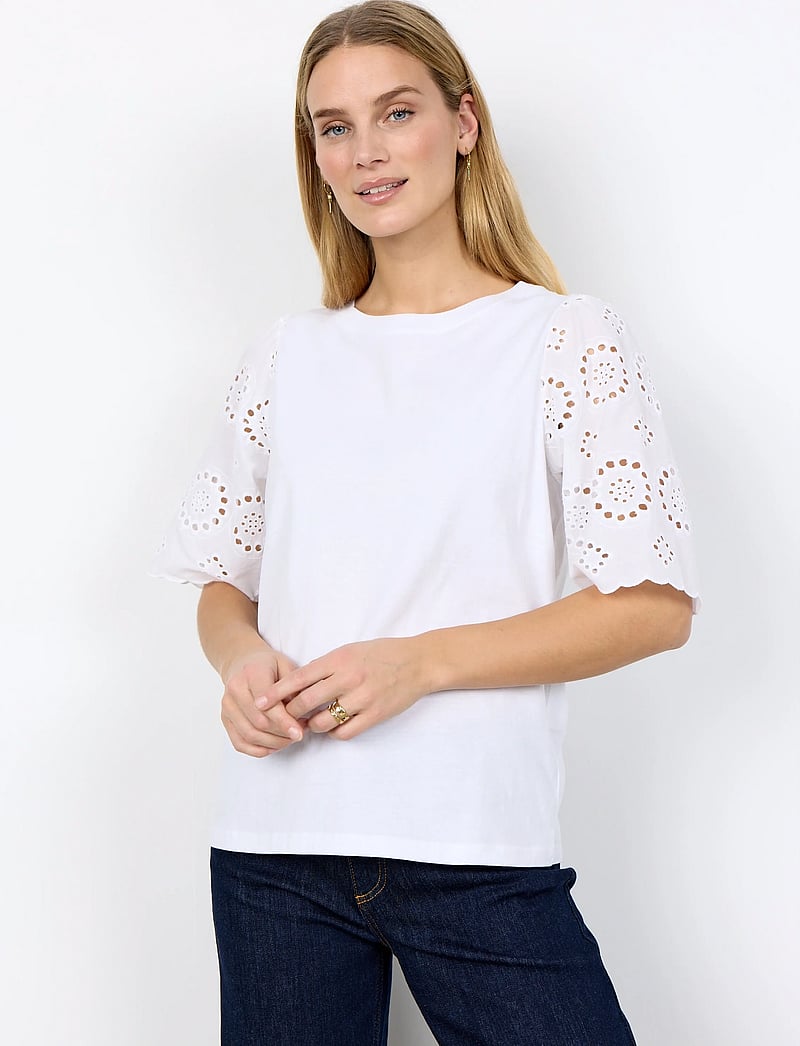 Soyaconcept - SC-LORAINE - t-shirts - white - 0