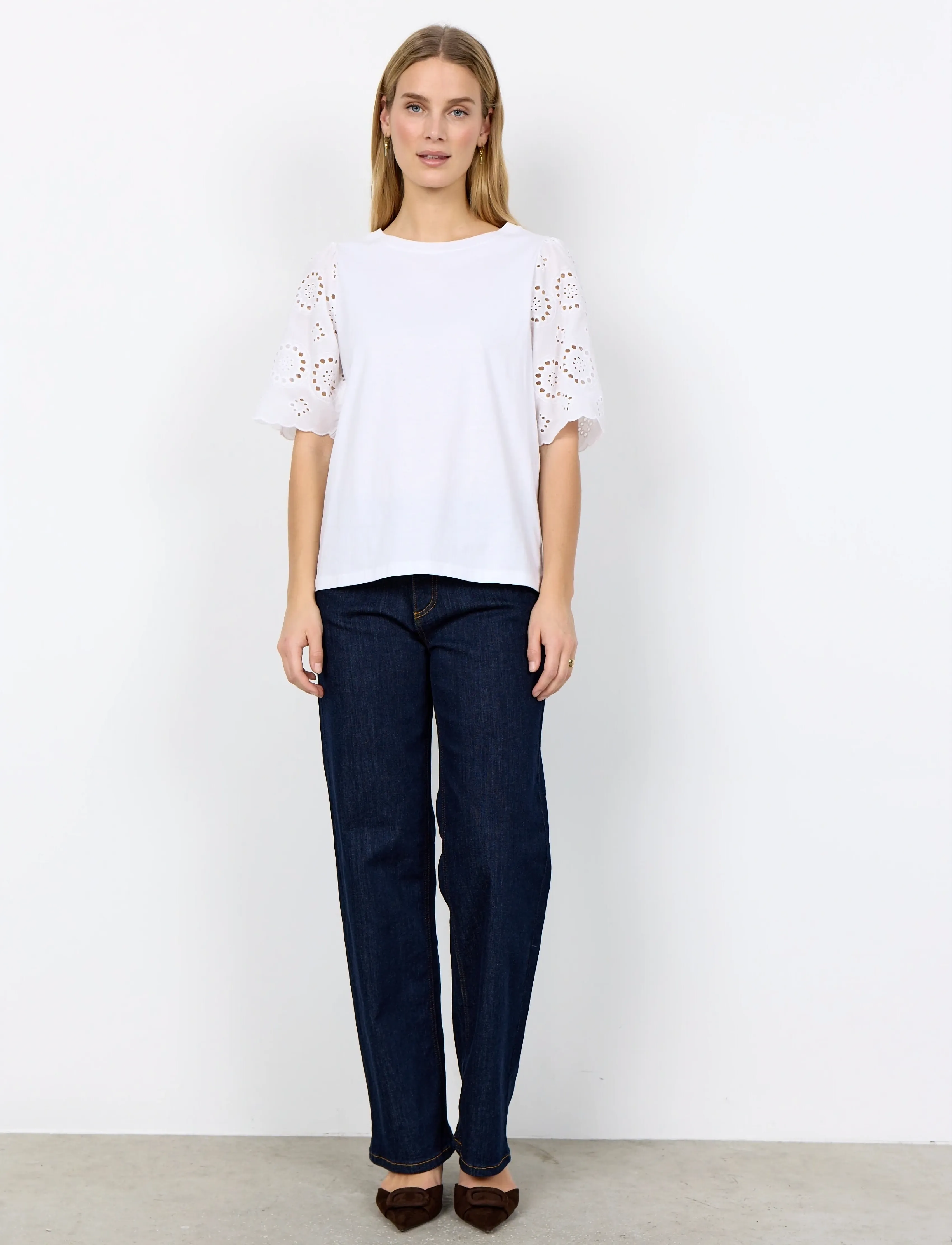 Soyaconcept - SC-LORAINE - t-skjorter - white - 3