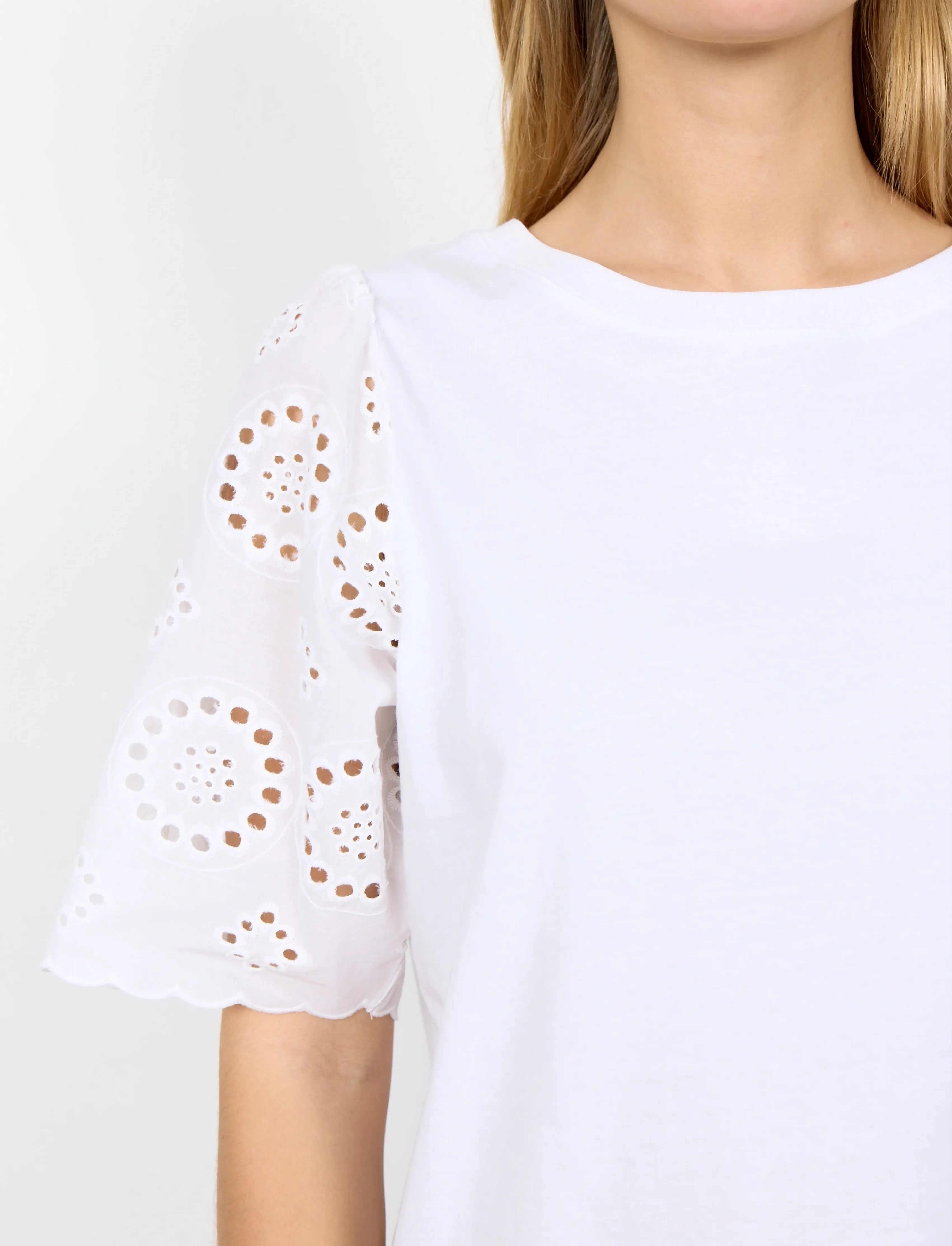Soyaconcept - SC-LORAINE - t-skjorter - white - 5