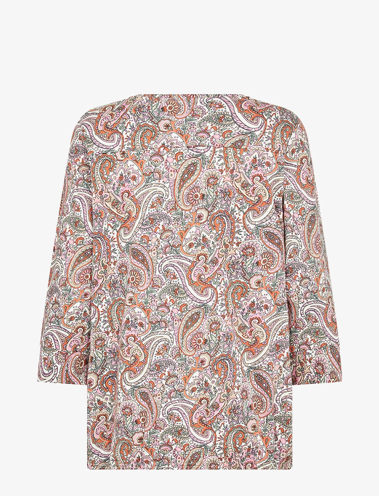 Soyaconcept - SC-FELICITY AOP - langærmede bluser - pink combi - 3