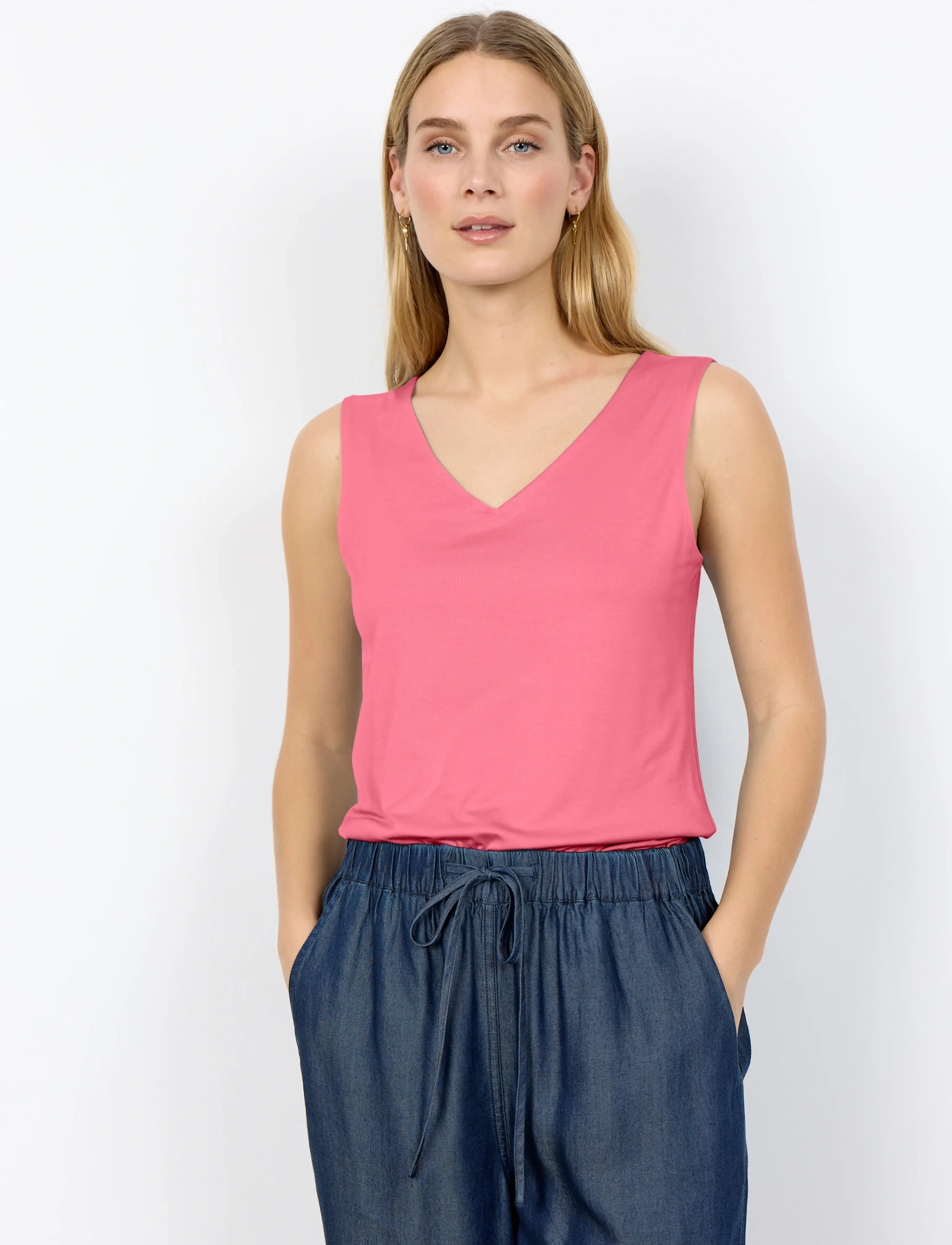 Soyaconcept SC-MARICA - T-shirts & Toppar - 4390 RAPTURE ROSE / pink/rose
