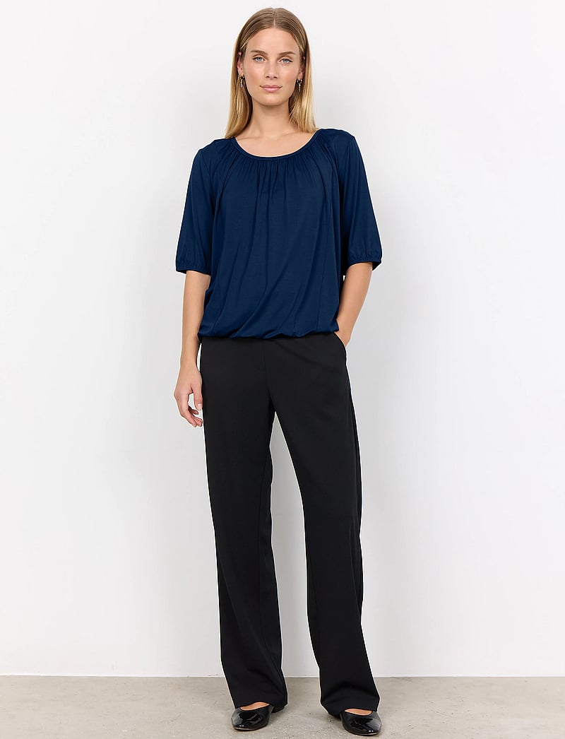 Soyaconcept - SC-MARICA - kurzämlige blusen - navy - 3