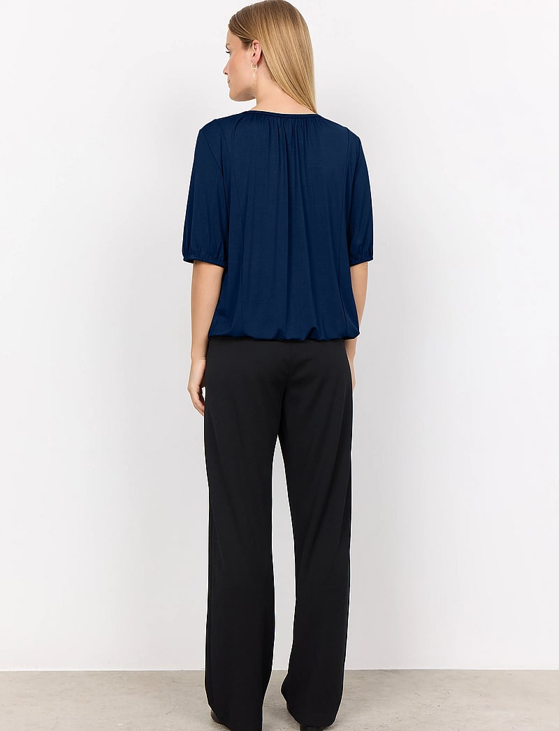 Soyaconcept - SC-MARICA - kurzämlige blusen - navy - 4