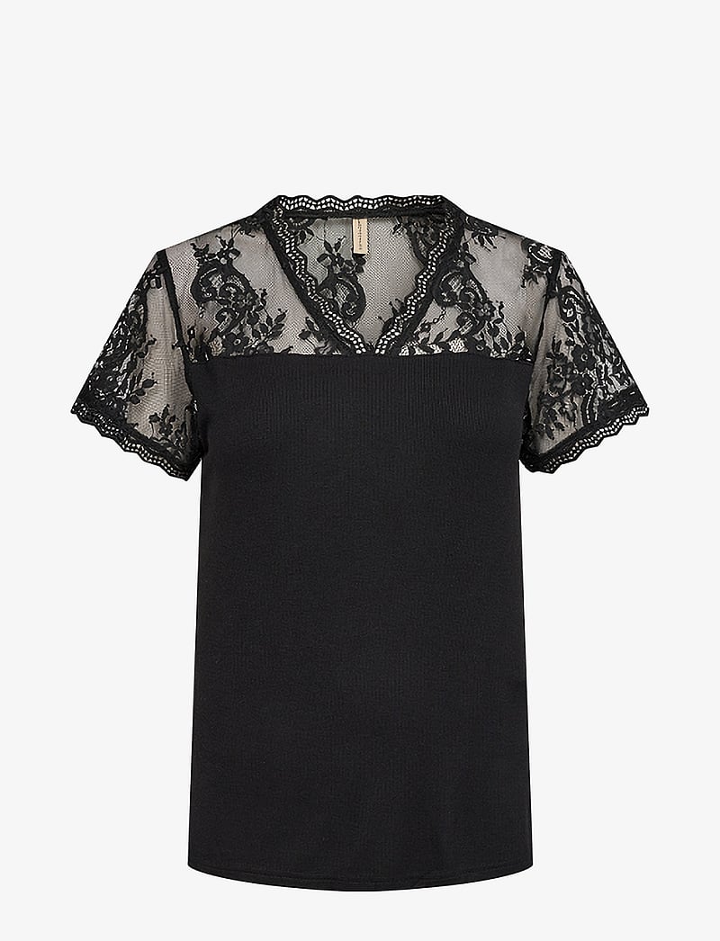 Soyaconcept - SC-RYAN - t-shirt & tops - black - 1