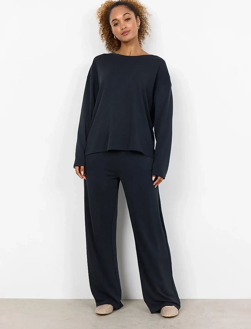 Soyaconcept - SC-FELUCCA - pikkade varrukatega alussärgid - 9999 black - 4