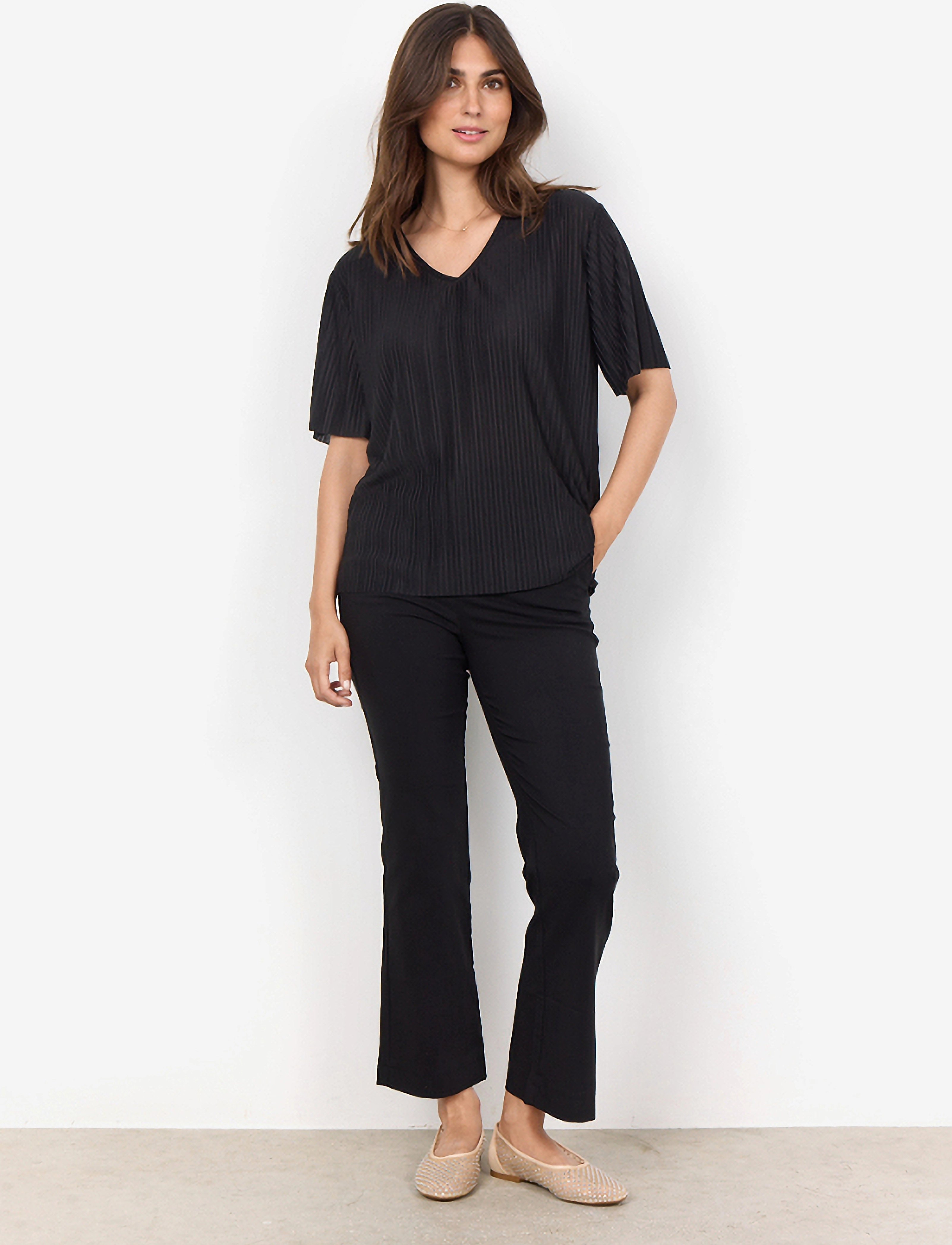 Soyaconcept - SC-KIRIT - t-shirts - black - 3