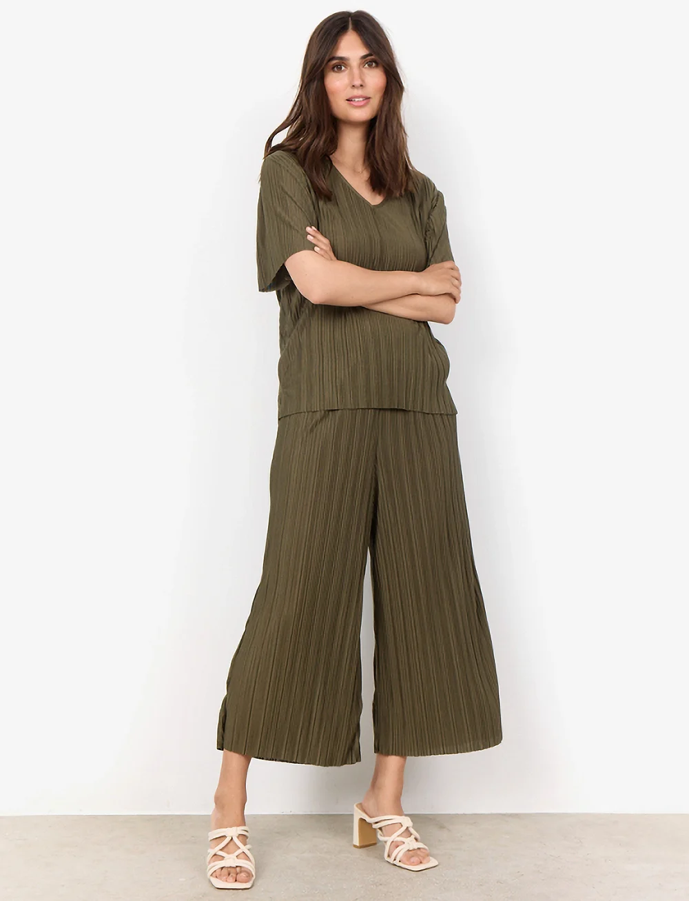 Soyaconcept - SC-KIRIT - t-shirts - olive - 3