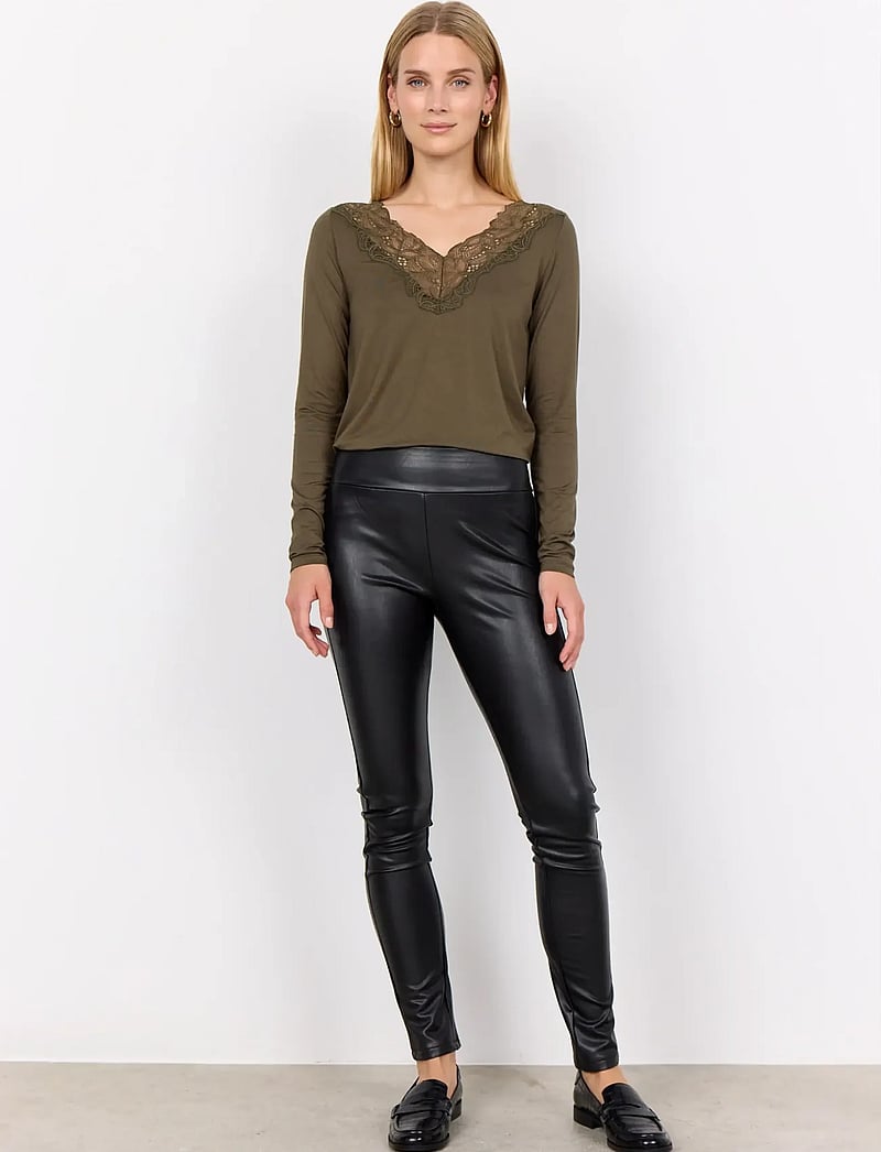 Soyaconcept - SC-HAIDA - nahkahousut - black - 0