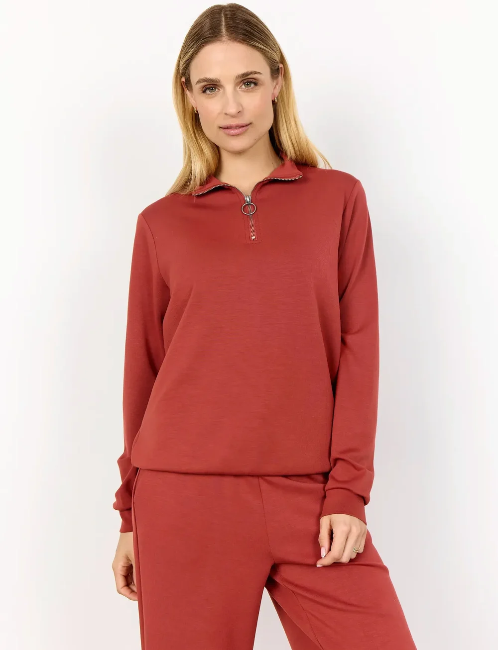 Soyaconcept - SC-BANU - dressipluusid - 4577 mineral red - 0