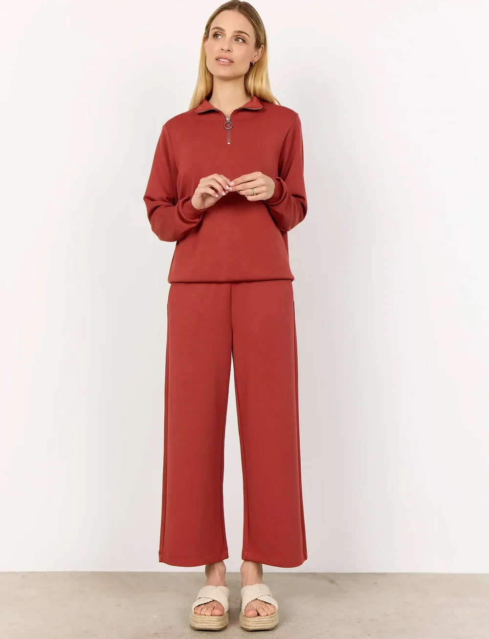 Soyaconcept - SC-BANU - dressipluusid - 4577 mineral red - 4