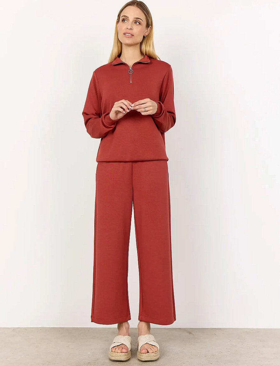 Soyaconcept - SC-BANU - sporta džemperi - 4577 mineral red - 4