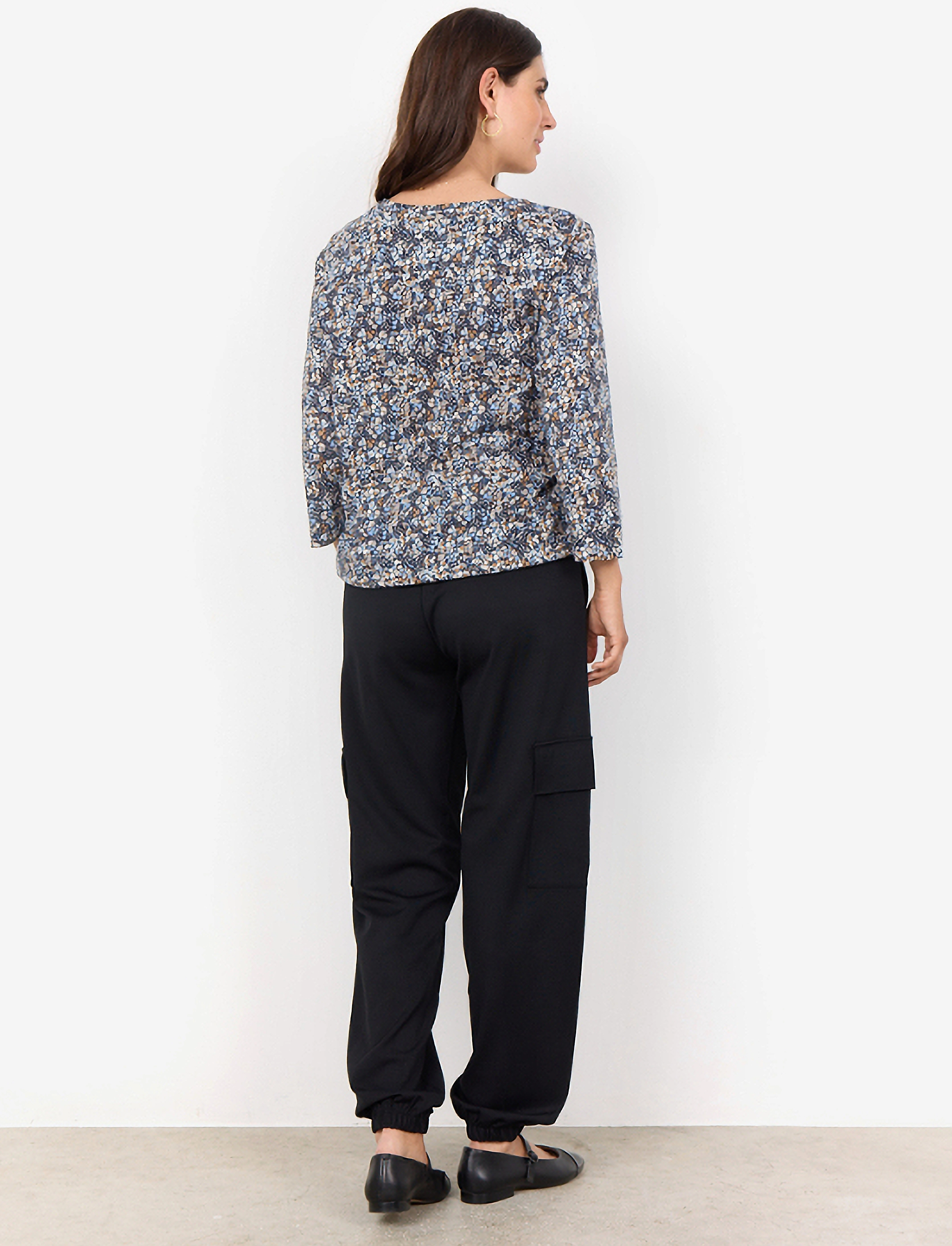 Soyaconcept - SC-FELICITY AOP - langærmede bluser - skyway combi - 4