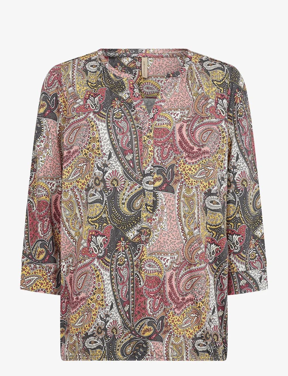 Soyaconcept - SC-FELICITY AOP - långärmade toppar - blush combi - 0