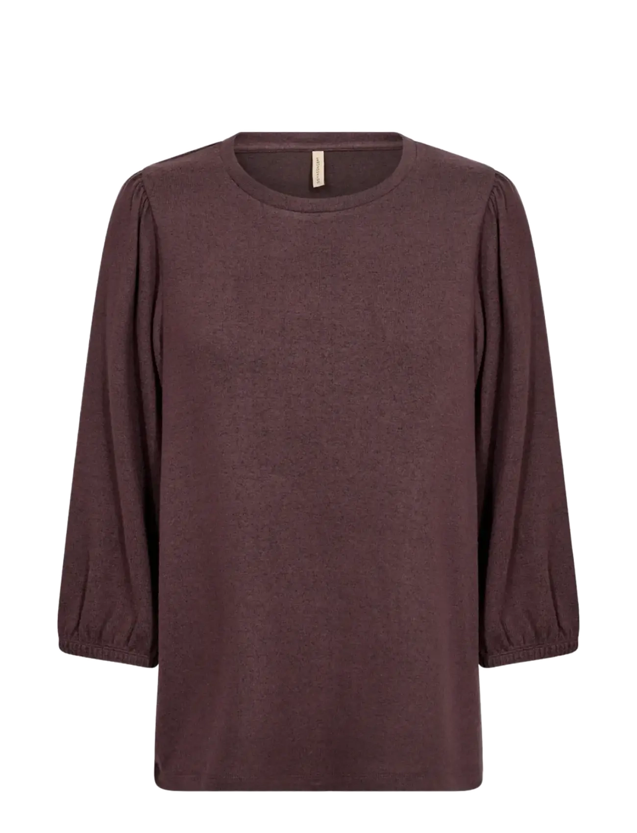 Soyaconcept - SC-BIARA - pikkade varrukatega pluusid - 98980 chocolate plum melange - 1
