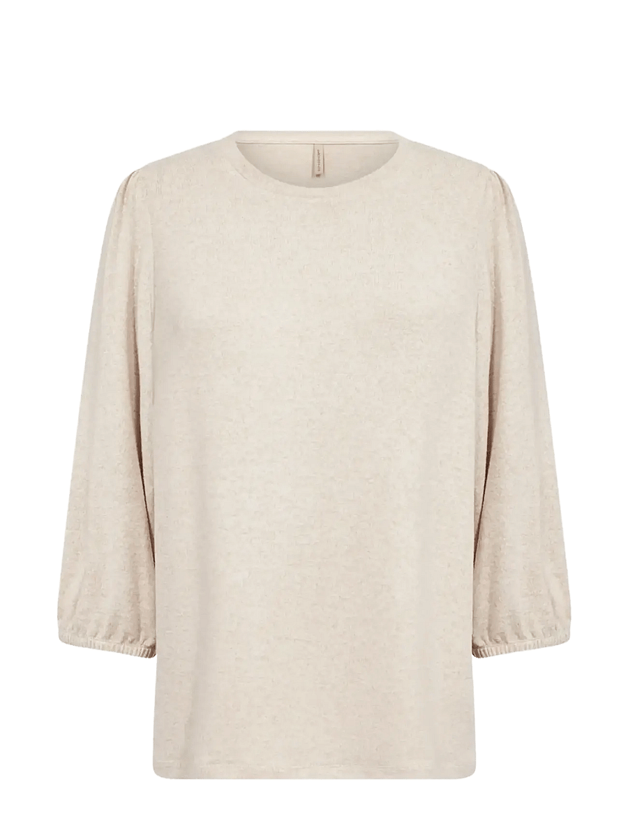 Soyaconcept - SC-BIARA - langärmelige blusen - 91620 cream melange - 0