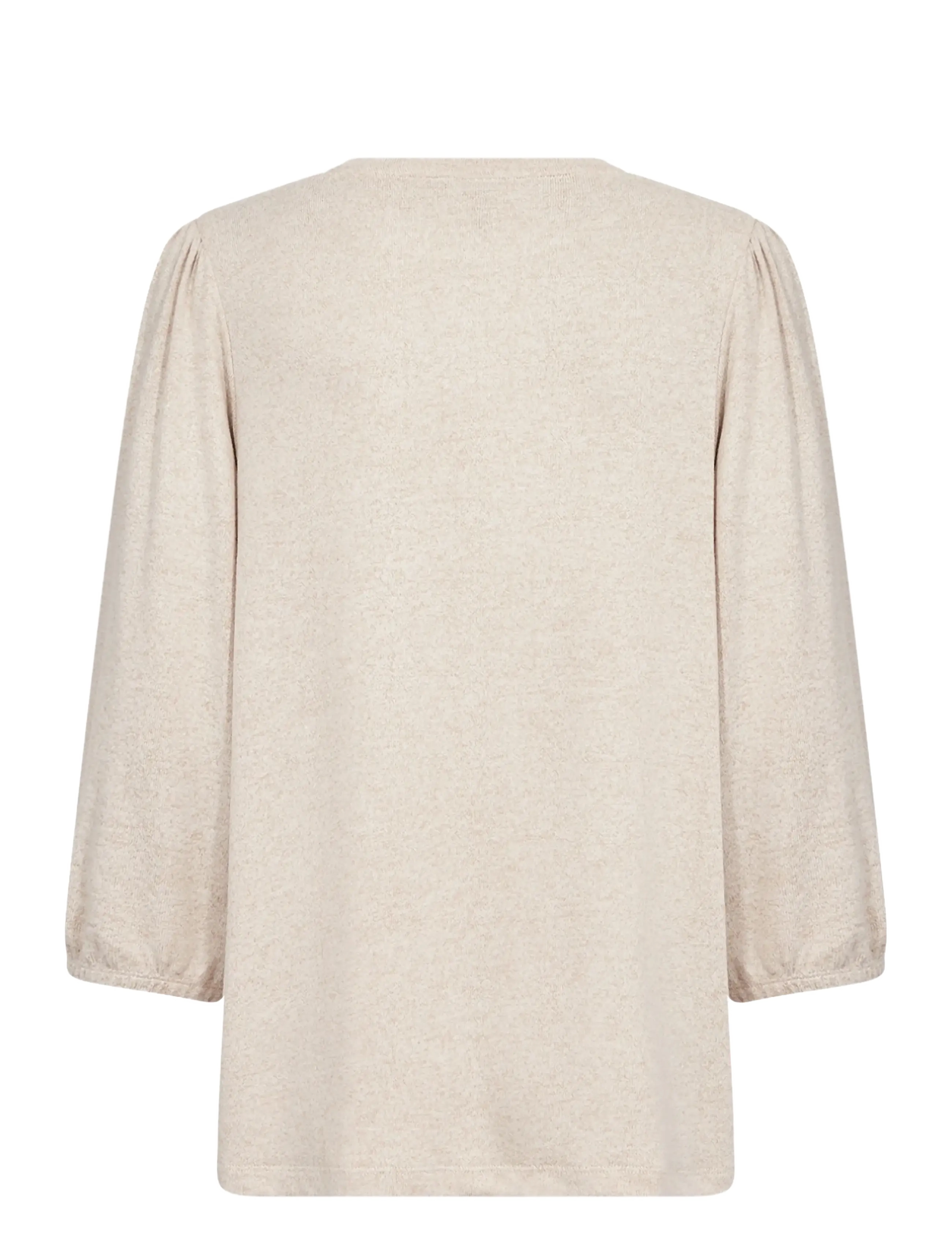Soyaconcept - SC-BIARA - langärmelige blusen - 91620 cream melange - 1