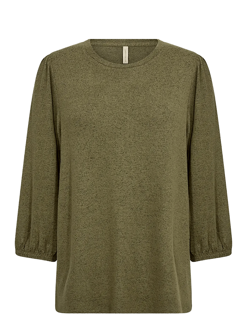 Soyaconcept - SC-BIARA - langärmlige blusen - 97230 misty olive mel - 1
