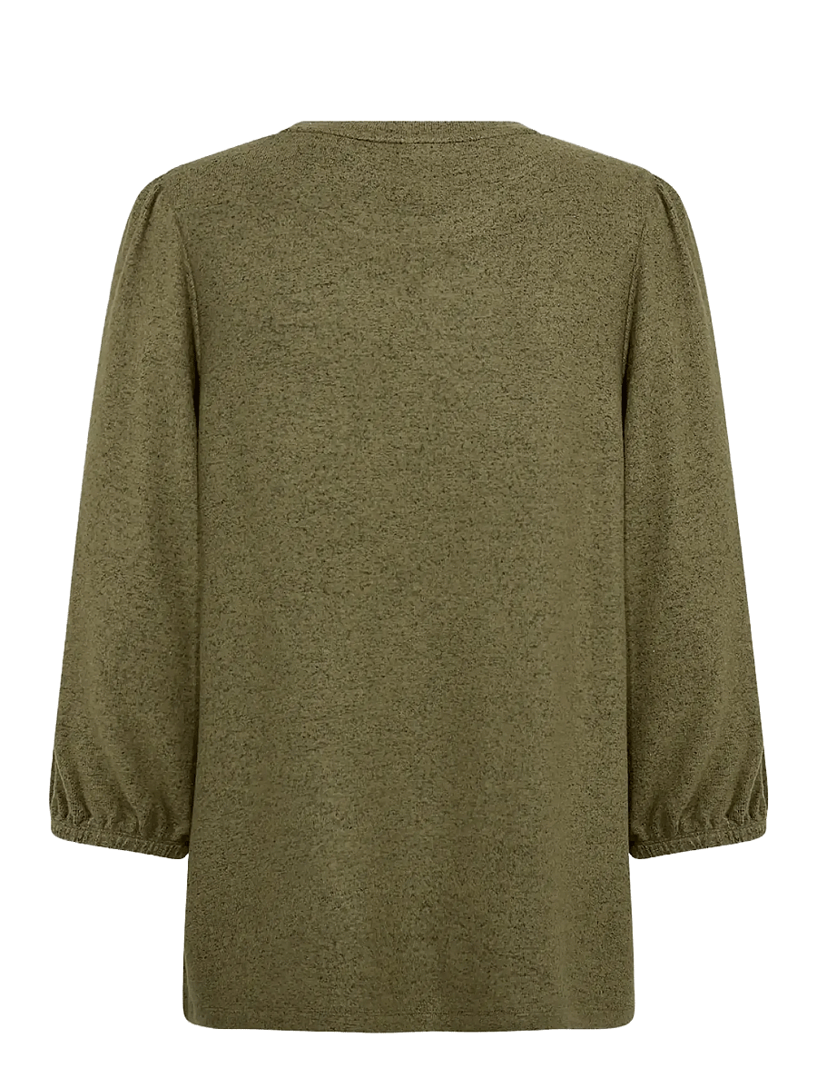 Soyaconcept - SC-BIARA - pikkade varrukatega pluusid - 97230 misty olive mel - 2