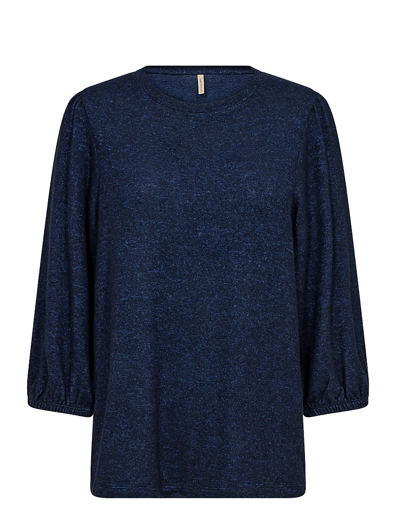 Soyaconcept - SC-BIARA - langærmede bluser - navy melange - 1