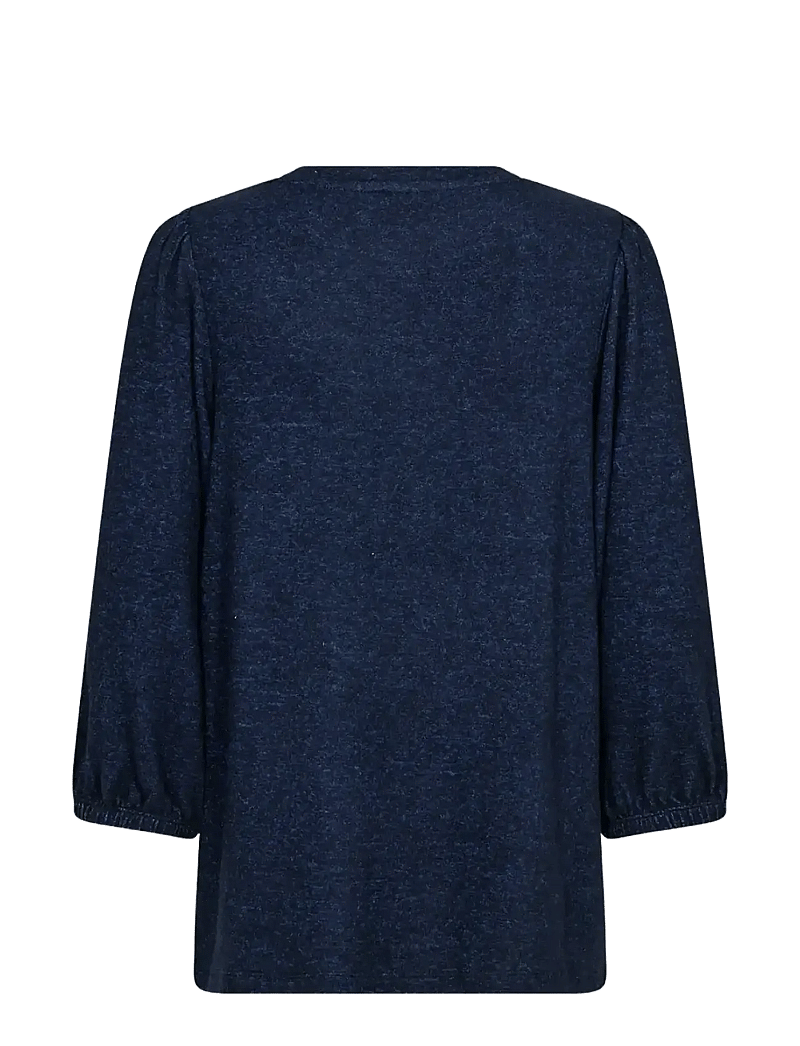 Soyaconcept - SC-BIARA - long sleeved blouses - navy melange - 2