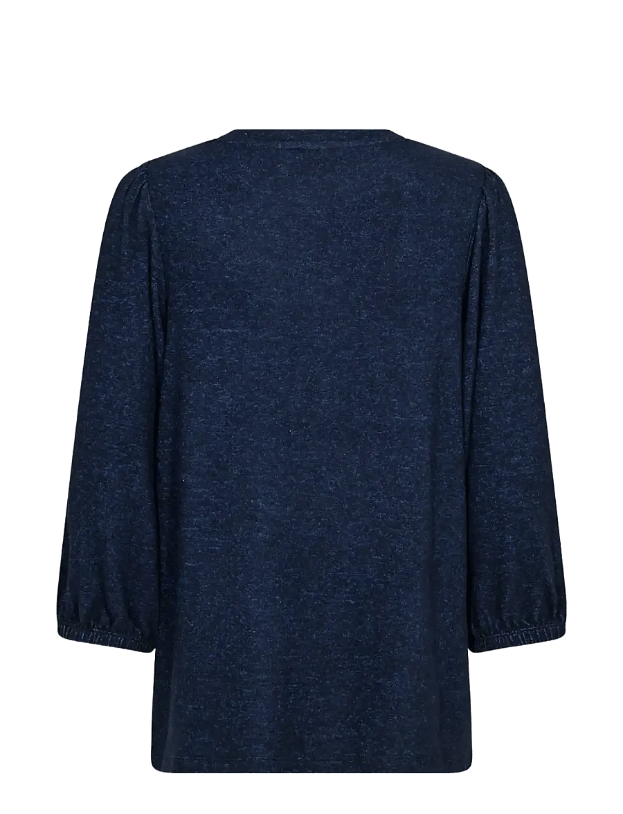Soyaconcept - SC-BIARA - long sleeved blouses - navy melange - 2