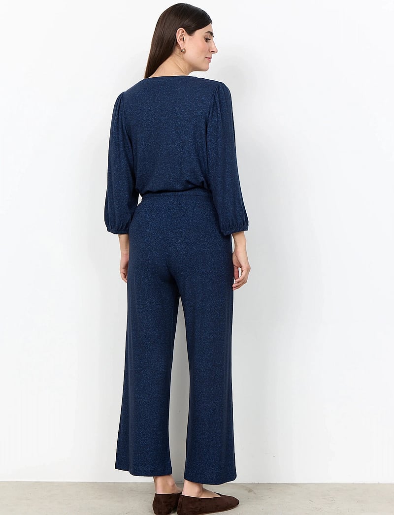 Soyaconcept - SC-BIARA - langærmede bluser - navy melange - 4