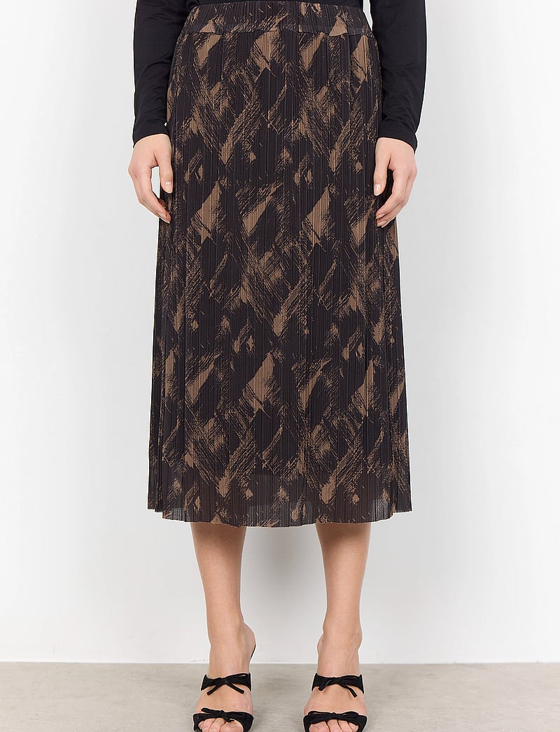 Soyaconcept - SC-ILIANE - midi-röcke - desert brown combi - 3