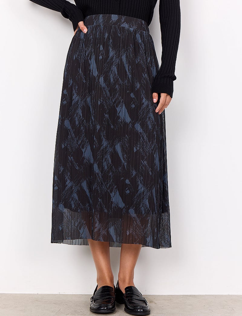 Soyaconcept - SC-ILIANE - midi skirts - iron grey - 3