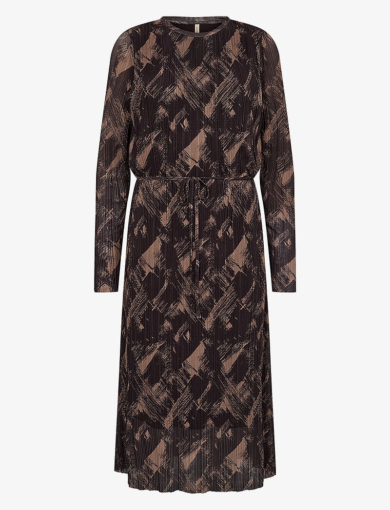 Soyaconcept - SC-ILIANE - midikleider - desert brown combi - 1